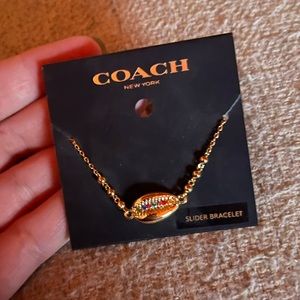 Brand New coach summer slider bracelet